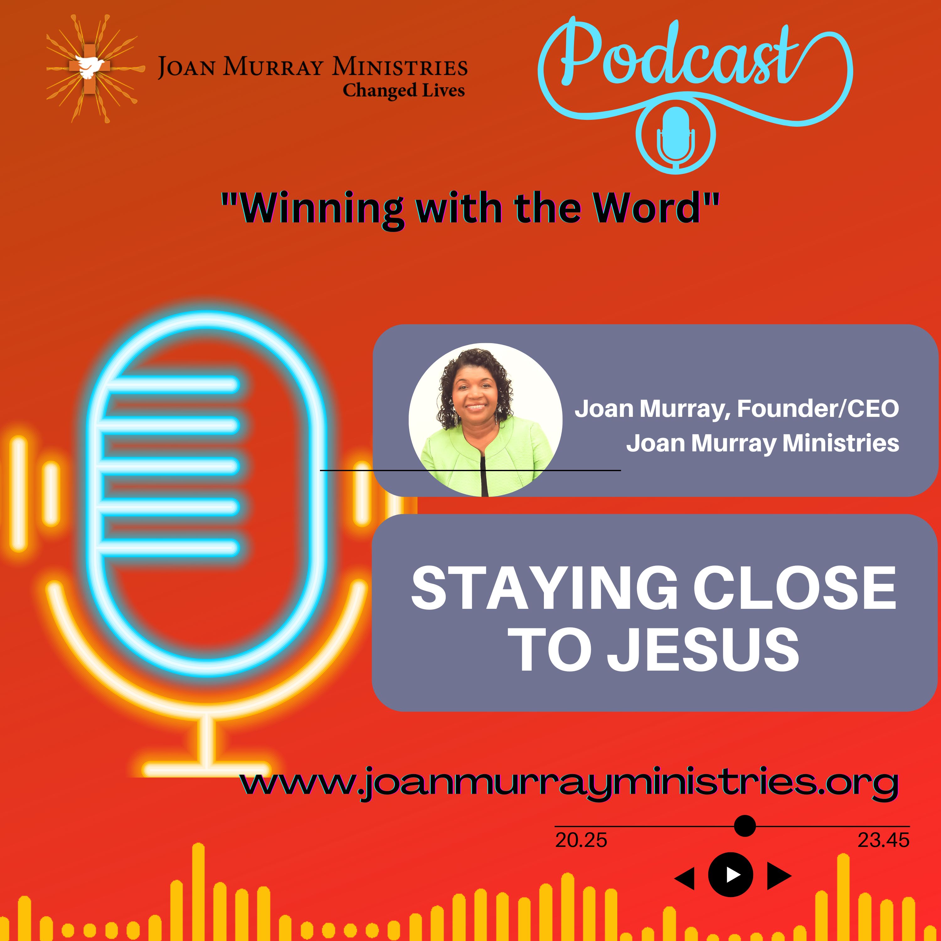 STAYING CLOSE TO JESUS