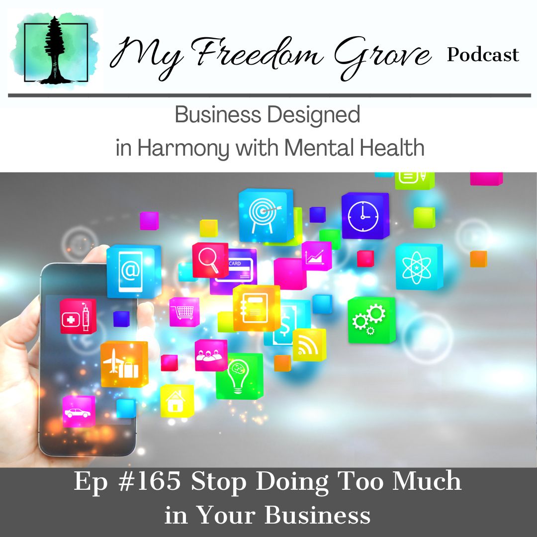 Episode #165 Stop Doing Too Much in Your Business