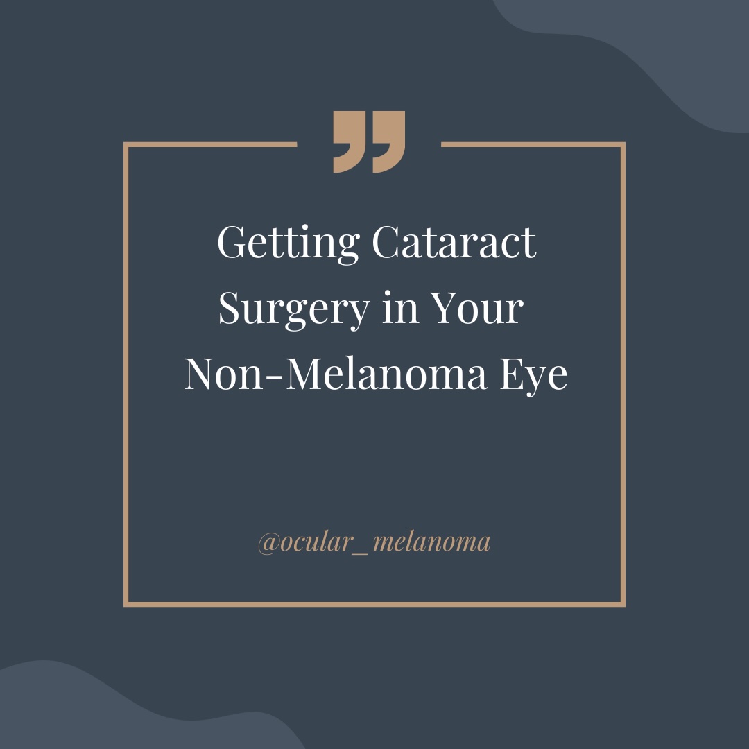 Finding Your Way with Ocular Melanoma
