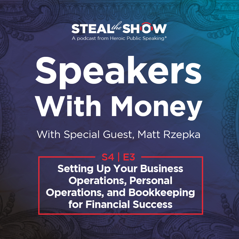 cover of episode S4E3 Setting up Your Business Operations, Personal Operations, and Bookkeeping for Financial Success