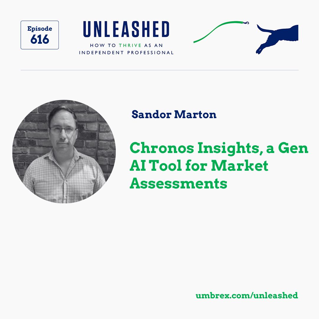 616. Sandor Marton, Chronos Insights, a Gen AI Tool for Market Assessments
