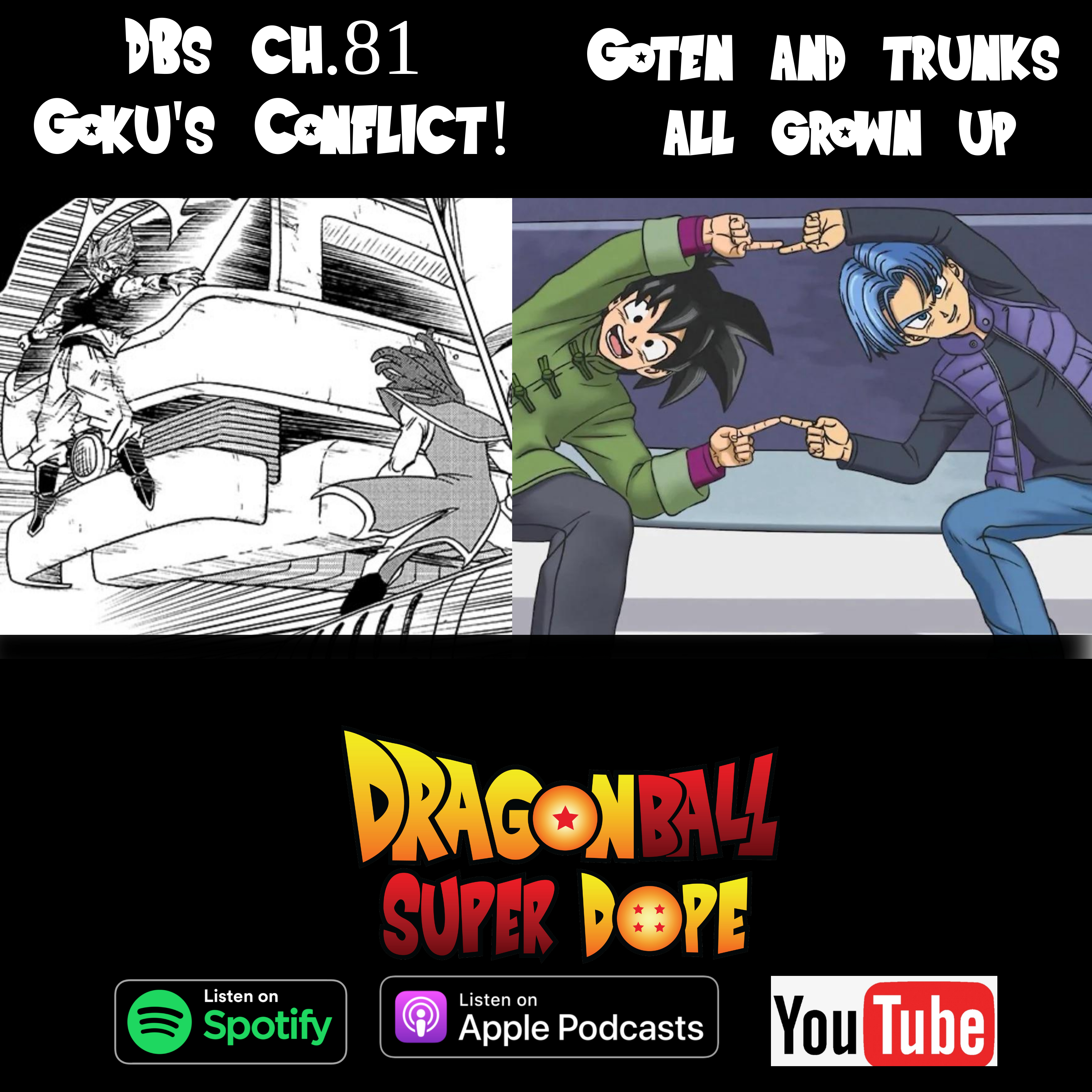 Goten and Trunks Grown Up and Goku's Conflict! Dragon Ball Super Manga Chapter 81