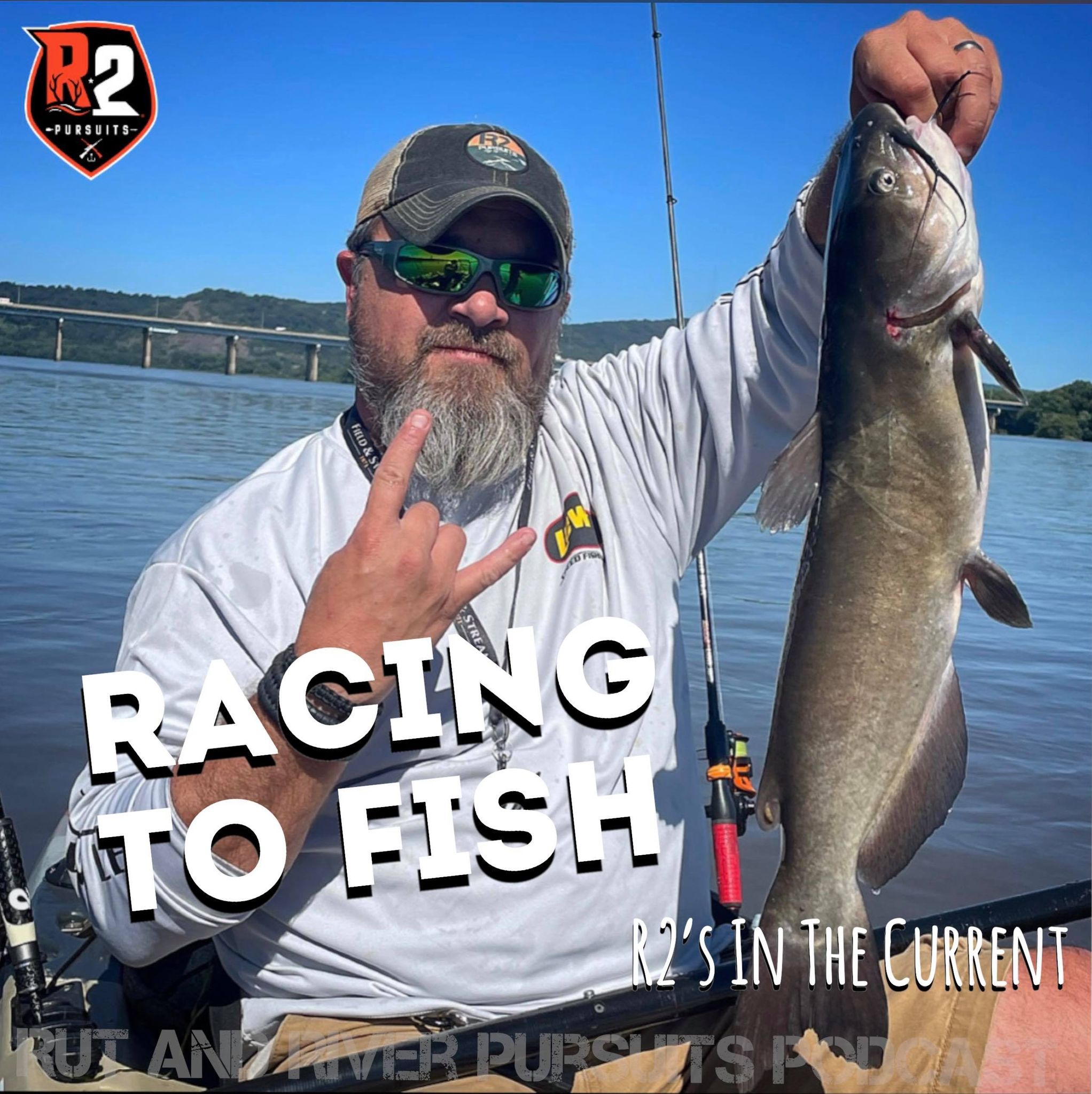 Racing To Fish - R2's In The Current