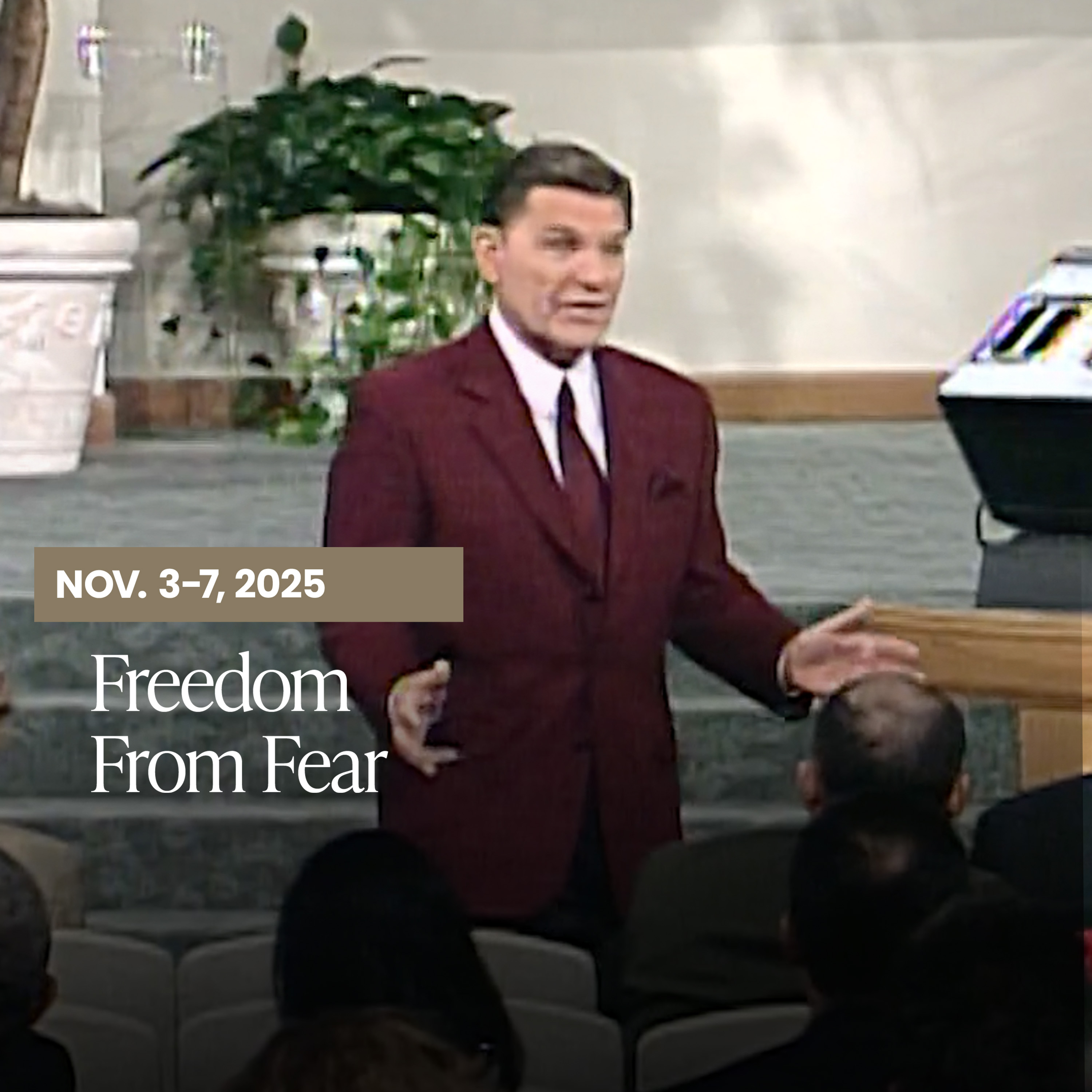 Overcome Fear by Having Faith In God's WORD 11/4