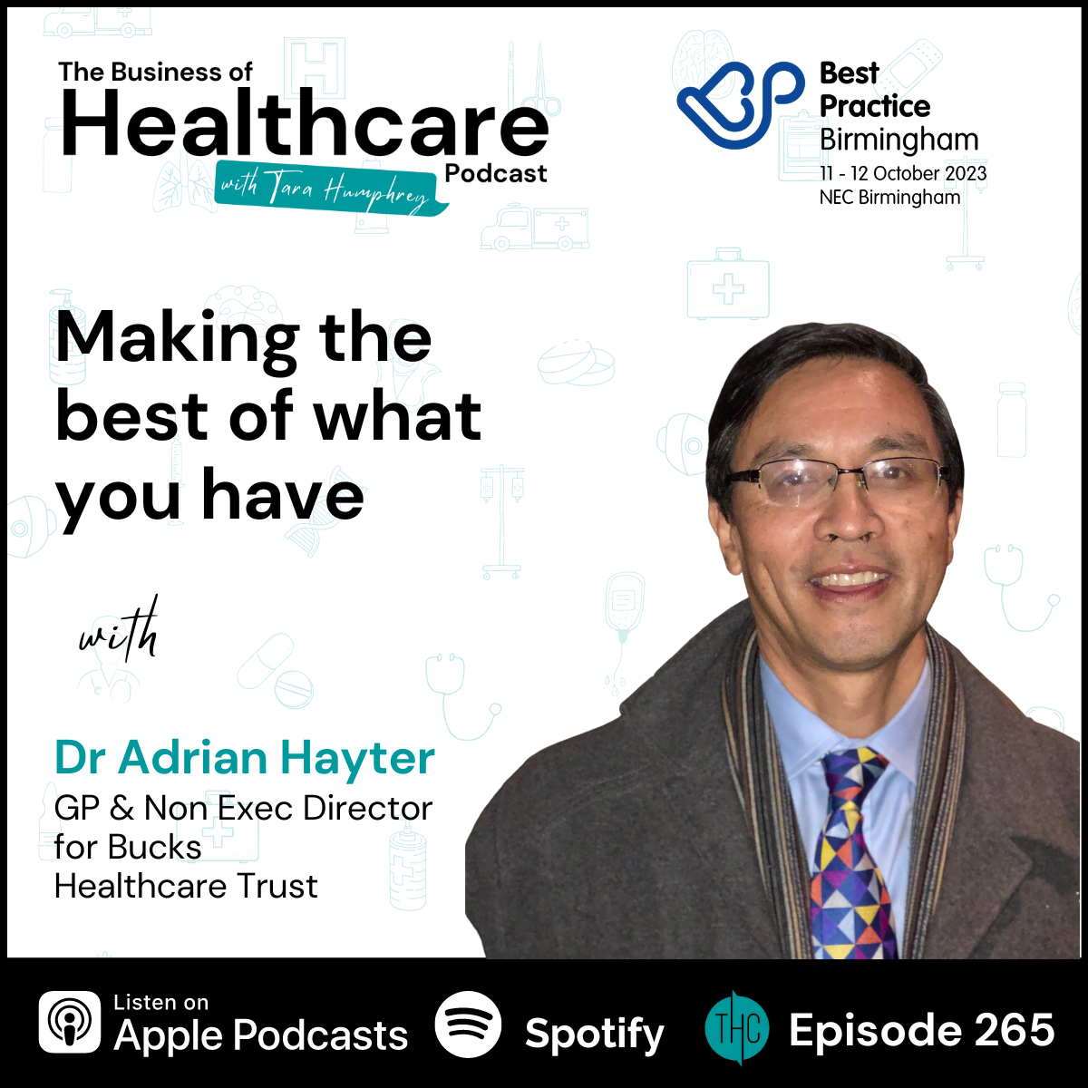 #265 Making the best of what you have with Dr Adrian Hayter