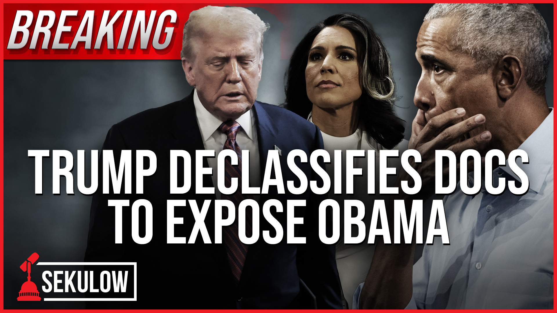 BREAKING: Trump Declassifies Tulsi Documents to Expose Obama