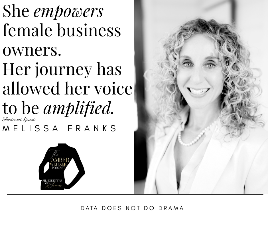 THE AMBER WEITZER PODCAST | SILHOUETTES OF SUCCESS | MELISSA FRANKS | EPISODE 142