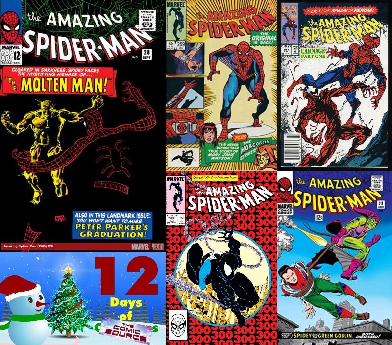 Five Favorite Covers Amazing Spider-Man 12 Days of The Comic Source