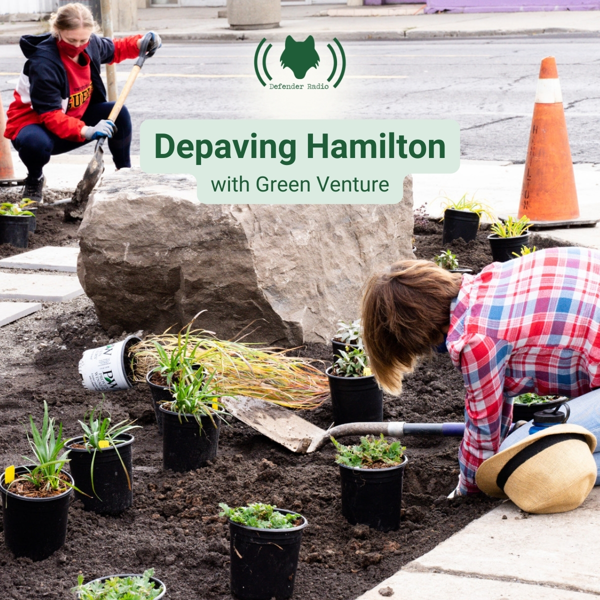 Depaving Hamilton with Green Venture
