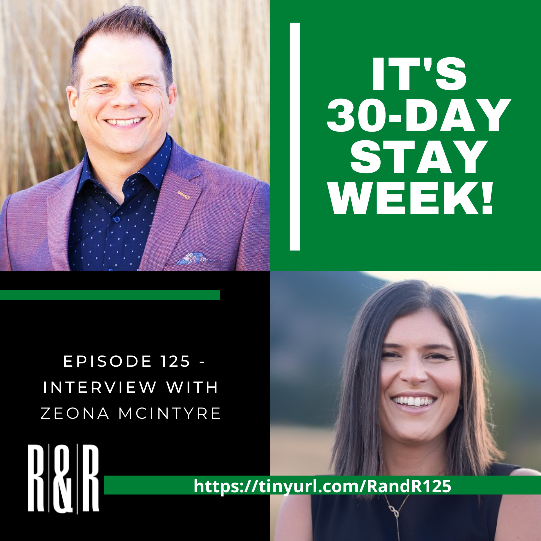Episode 125 30-Day Stay with Zeona McIntyre