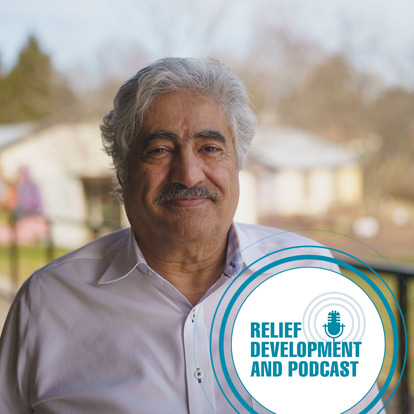 Relief, development and podcast