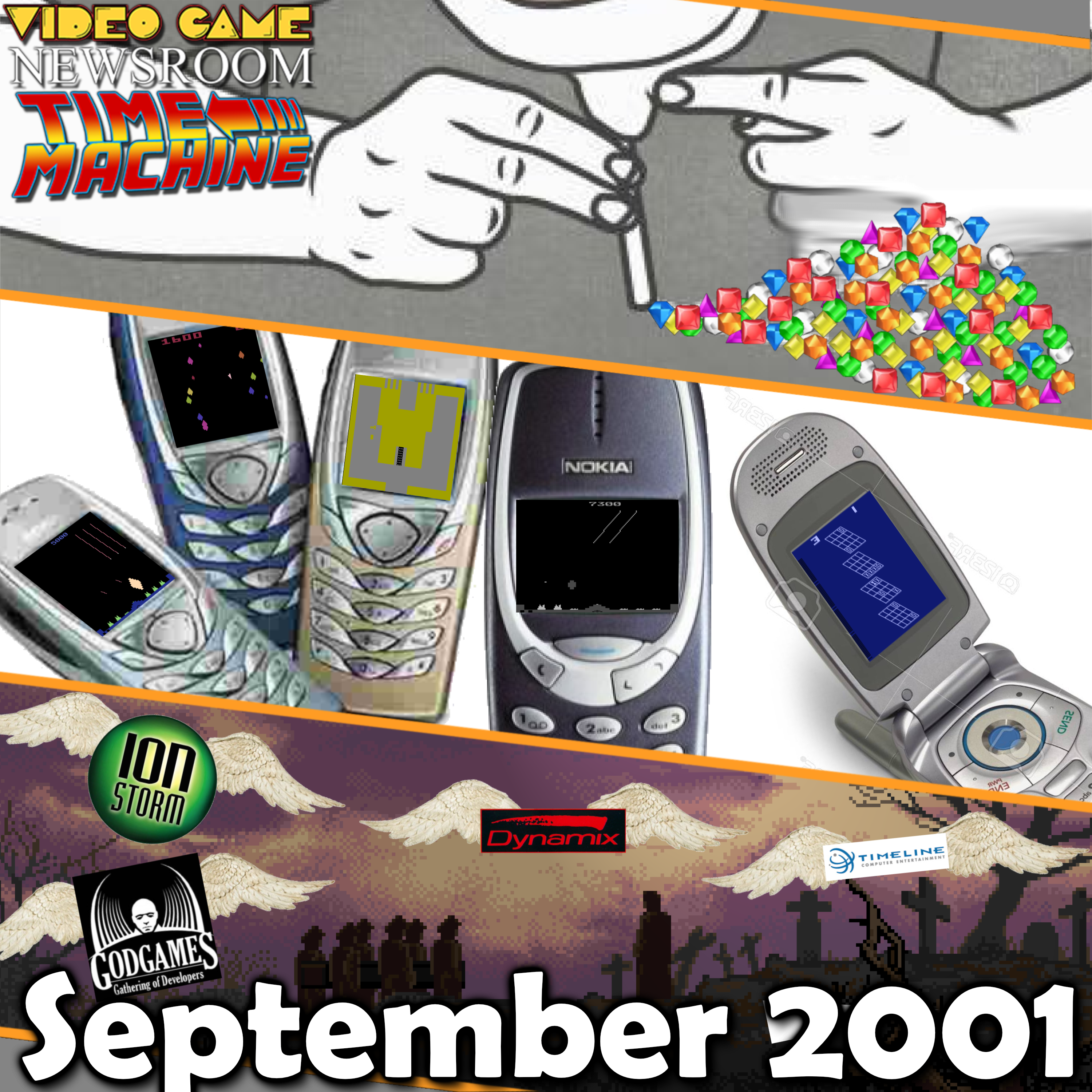 Video Game Newsroom Time Machine