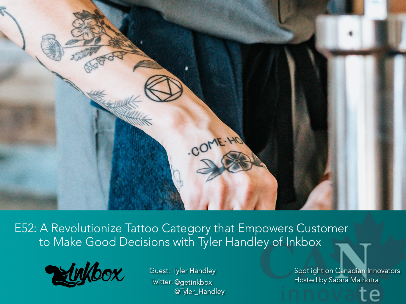 E52: A Revolutionize Tattoo Category that Empowers Customer to Make Good Decisions with Tyler Handley of inkbox