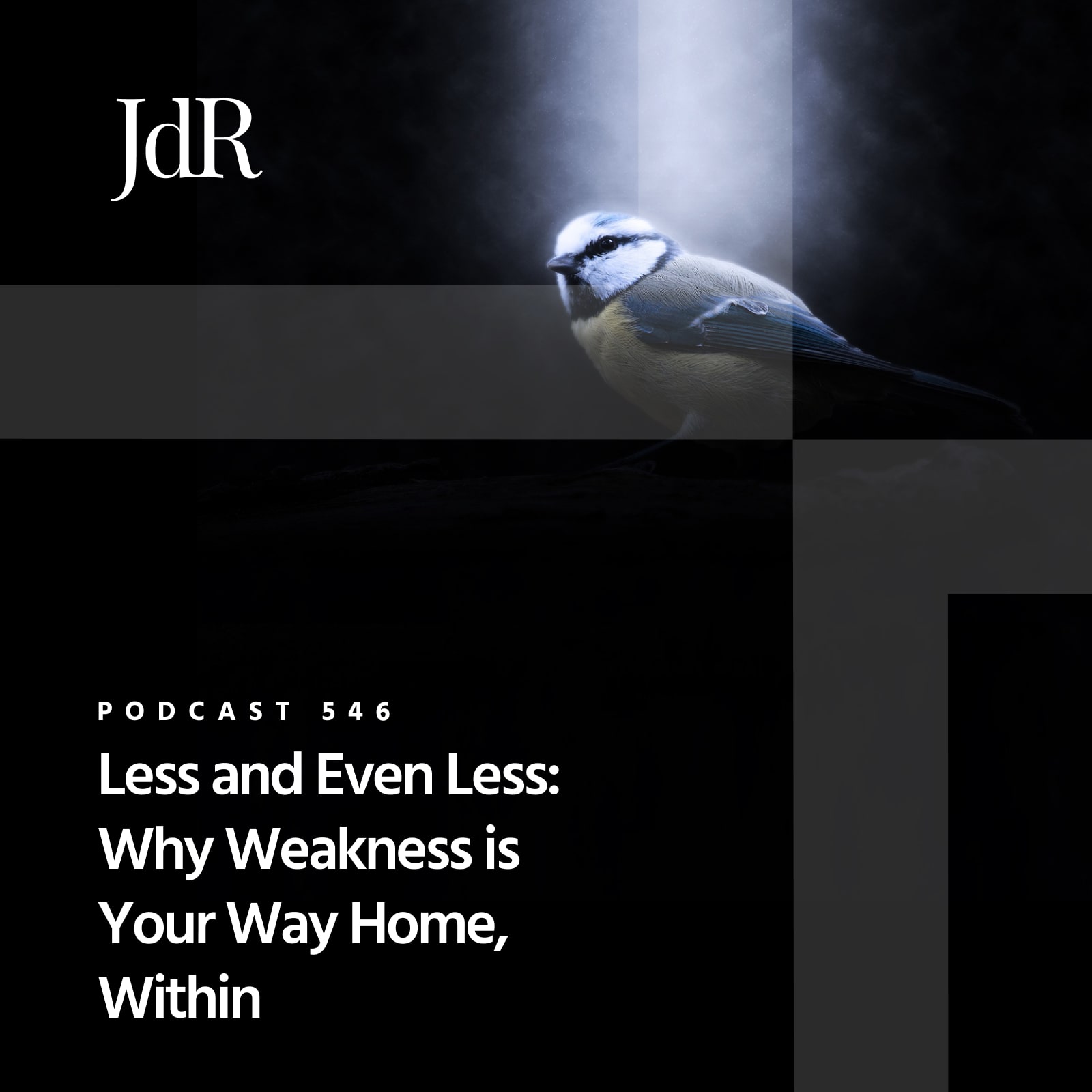 JdR Podcast 546 - Less and Even Less: Why Weakness is Your Way Home, Within