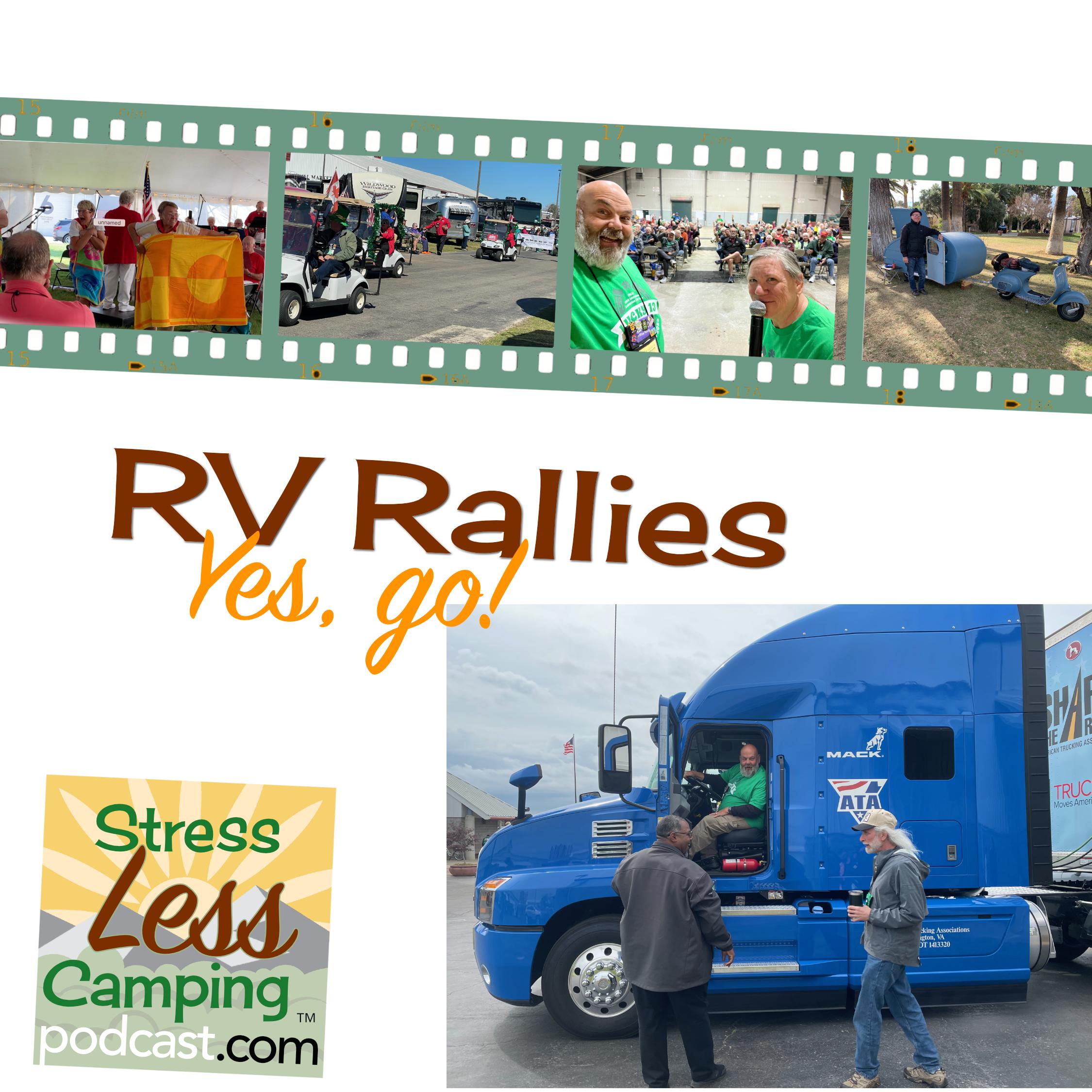 RV shows and rallies - yes you should go!