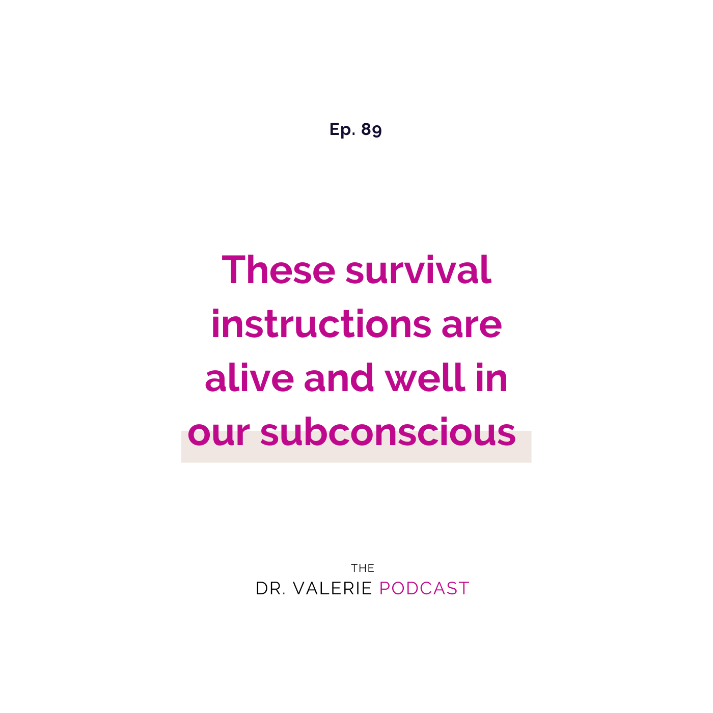 The Dr. Valerie Podcast