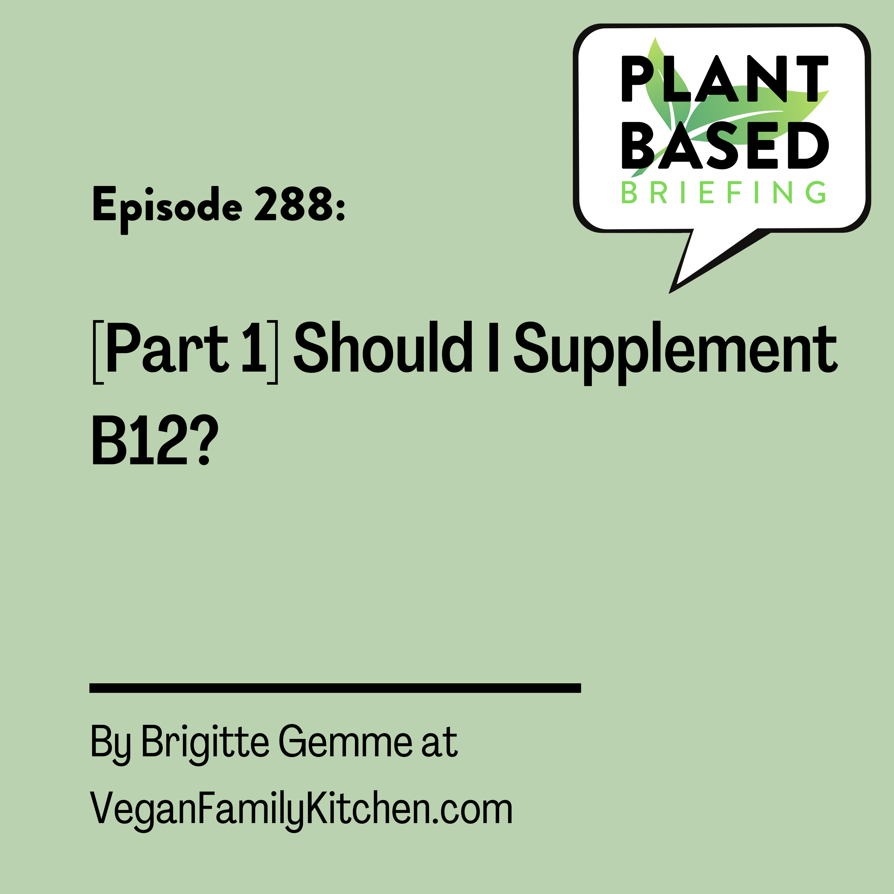 Plant Based Briefing