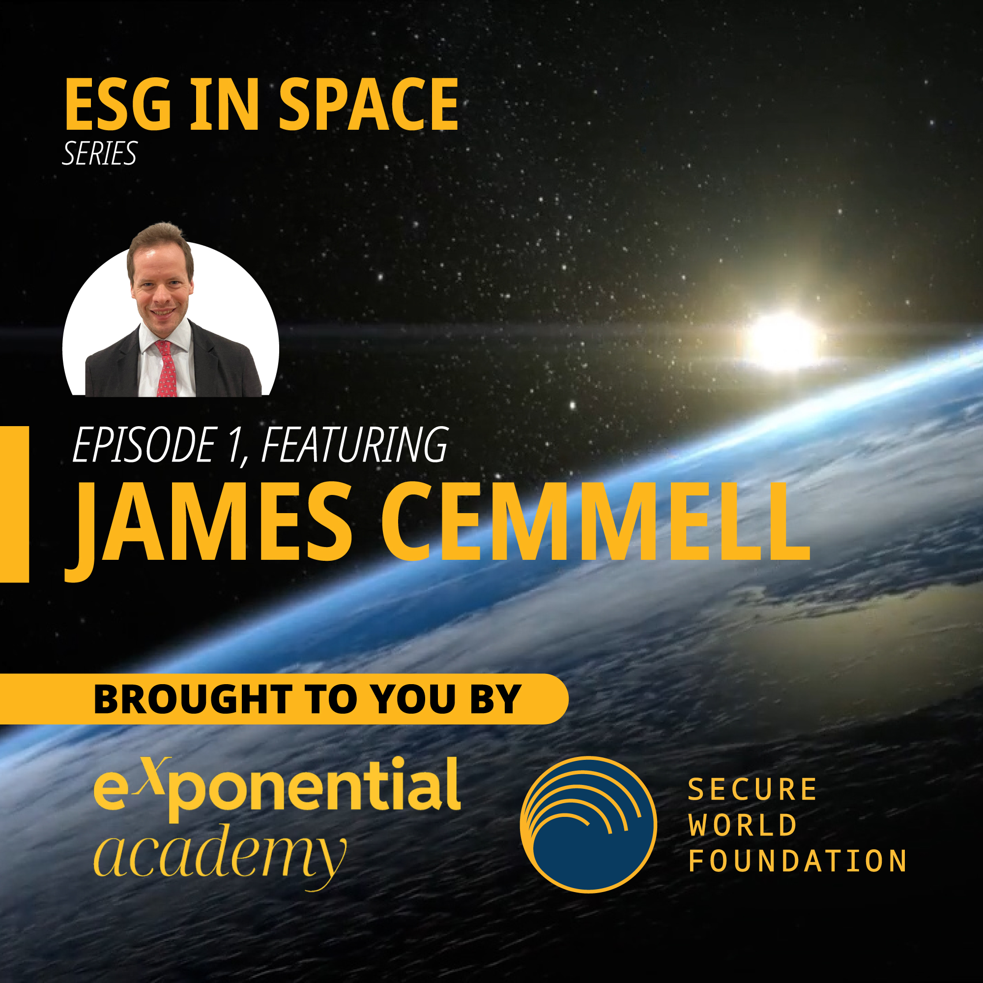 ESG in Space Podcast | James Cemmell | Episode 1