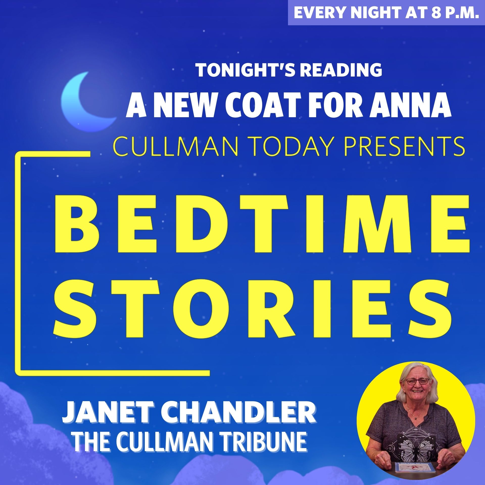 Bedtime Stories – Janet Chandler reads A New Coat For Anna