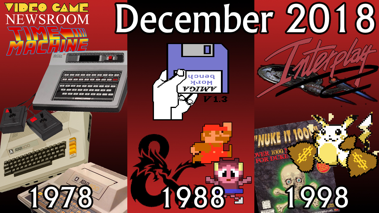 Video Game Newsroom Time Machine