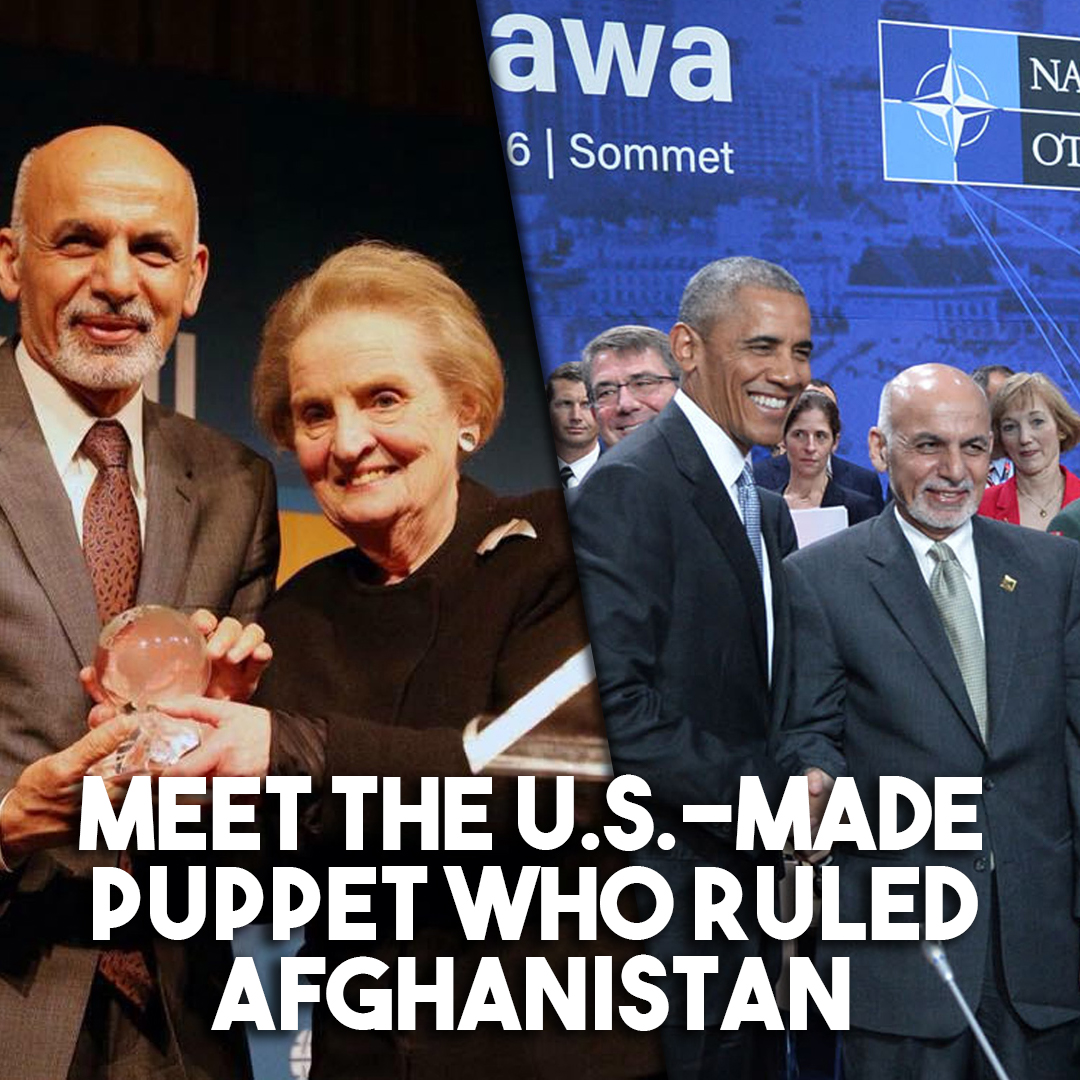 How elite US groups created Afghanistan’s neoliberal President Ashraf Ghani, who stole $169 million