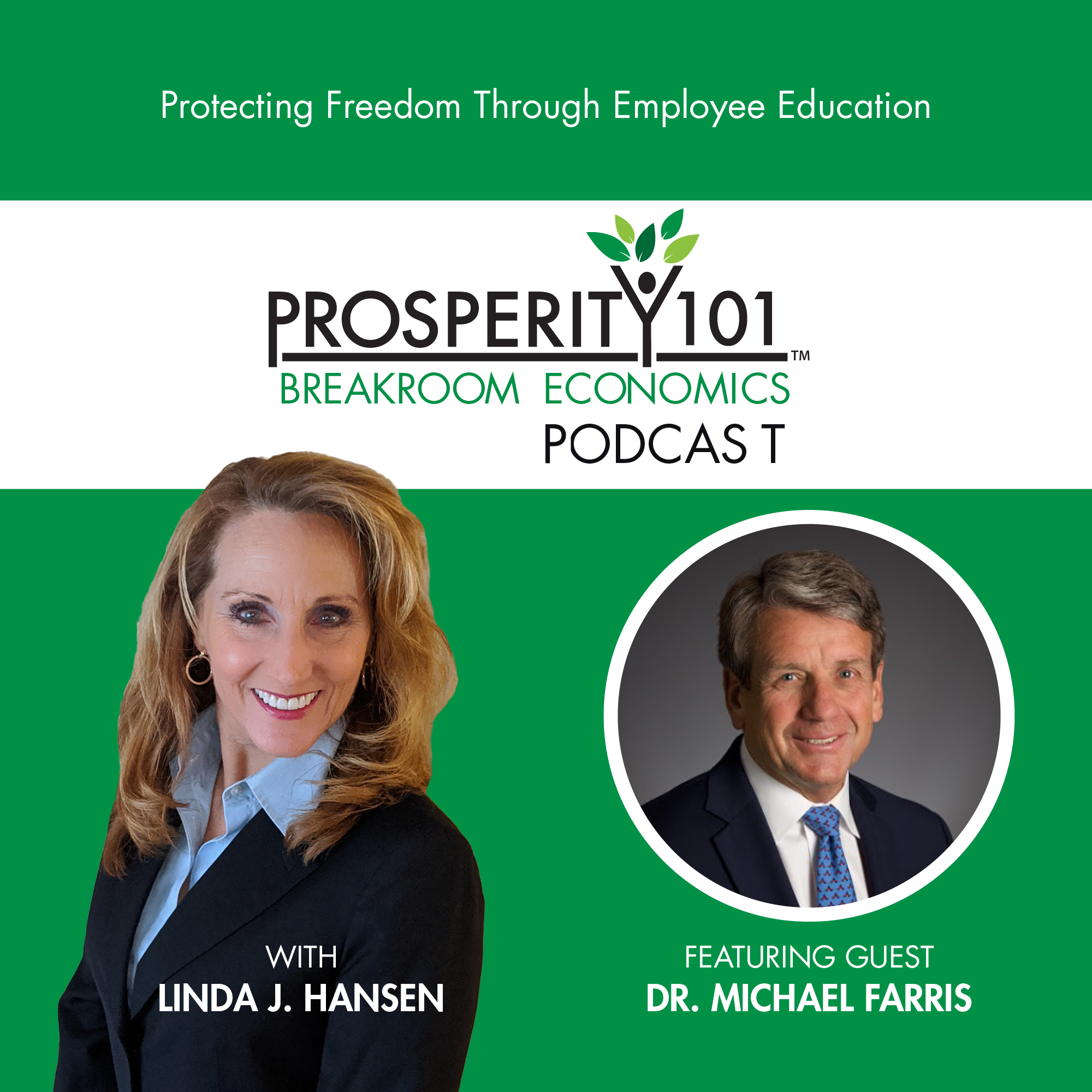 Prosperity 101 Podcast hosted by Linda J Hansen