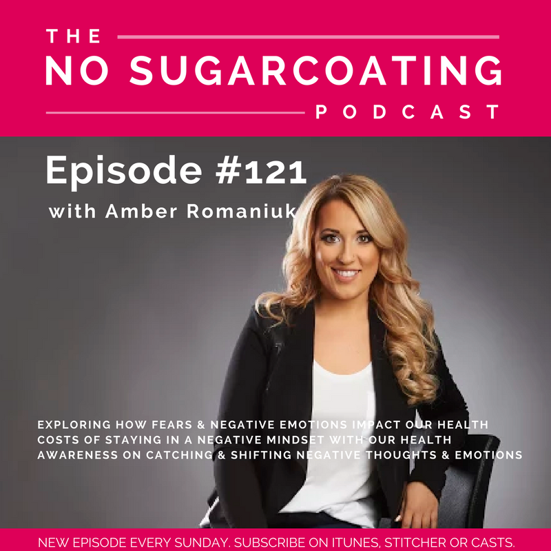 #121 Exploring How Fears & Negative Emotions Impact Our Health, Costs of Staying in a Negative Mindset with Our Health & Awareness on Catching & Shifting Negative Thoughts & Emotions