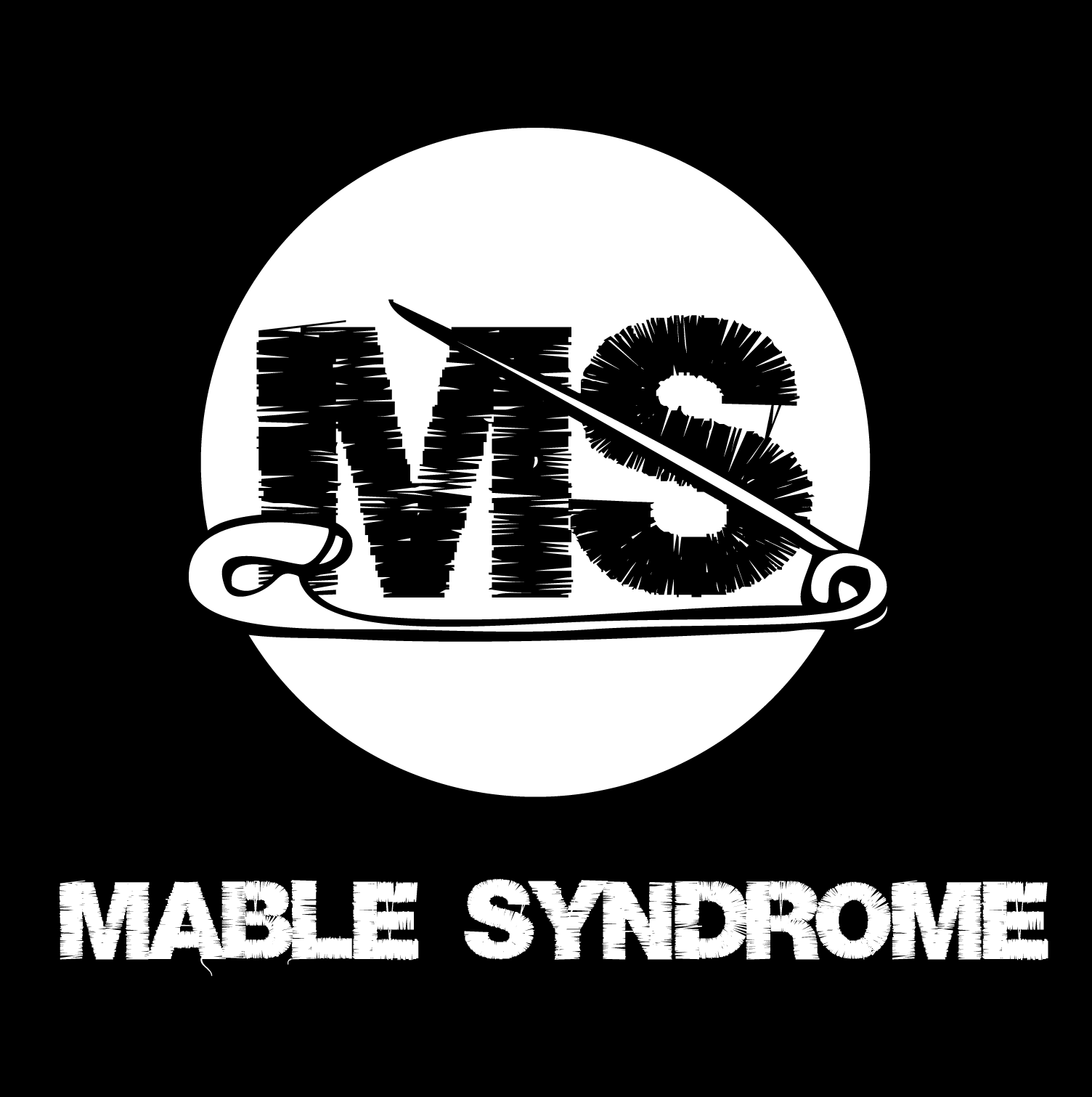 Ms safety pin logo 2 full inverted