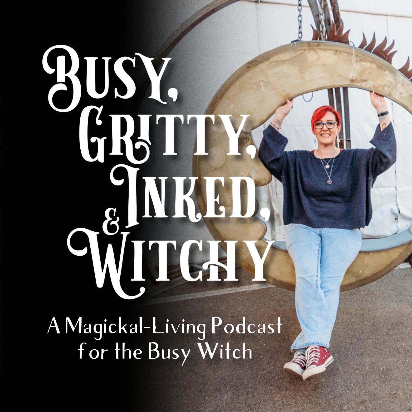 Busy, Gritty, Inked, and Witchy Podcast Artwork