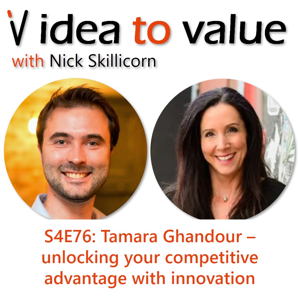 Podcast S4E76: Tamara Ghandour – unlocking your competitive advantage with innovation