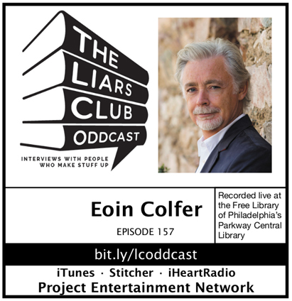 The Liars Club Oddcast # 157 | Eoin Colfer, International Bestselling Author