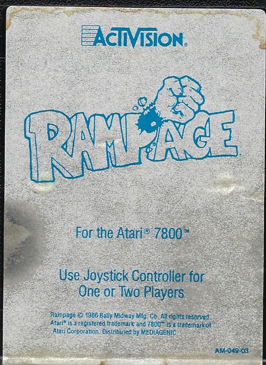 EPISODE 116: RAMPAGE (7800)