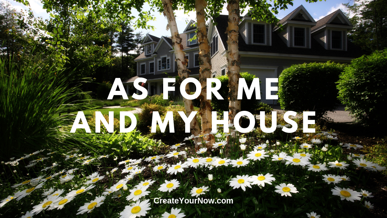 1553 As For Me And My House