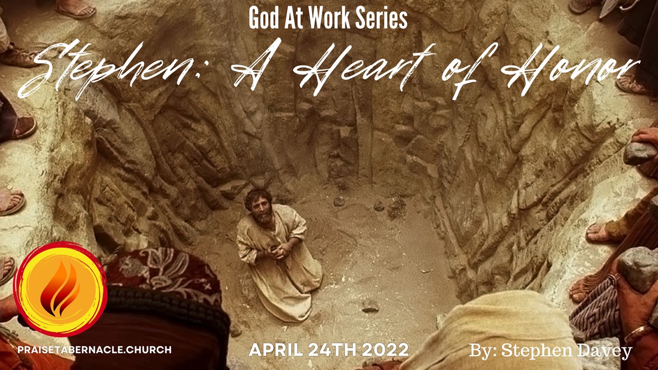 Stephen: A Heart of Honor GOD@Work Series