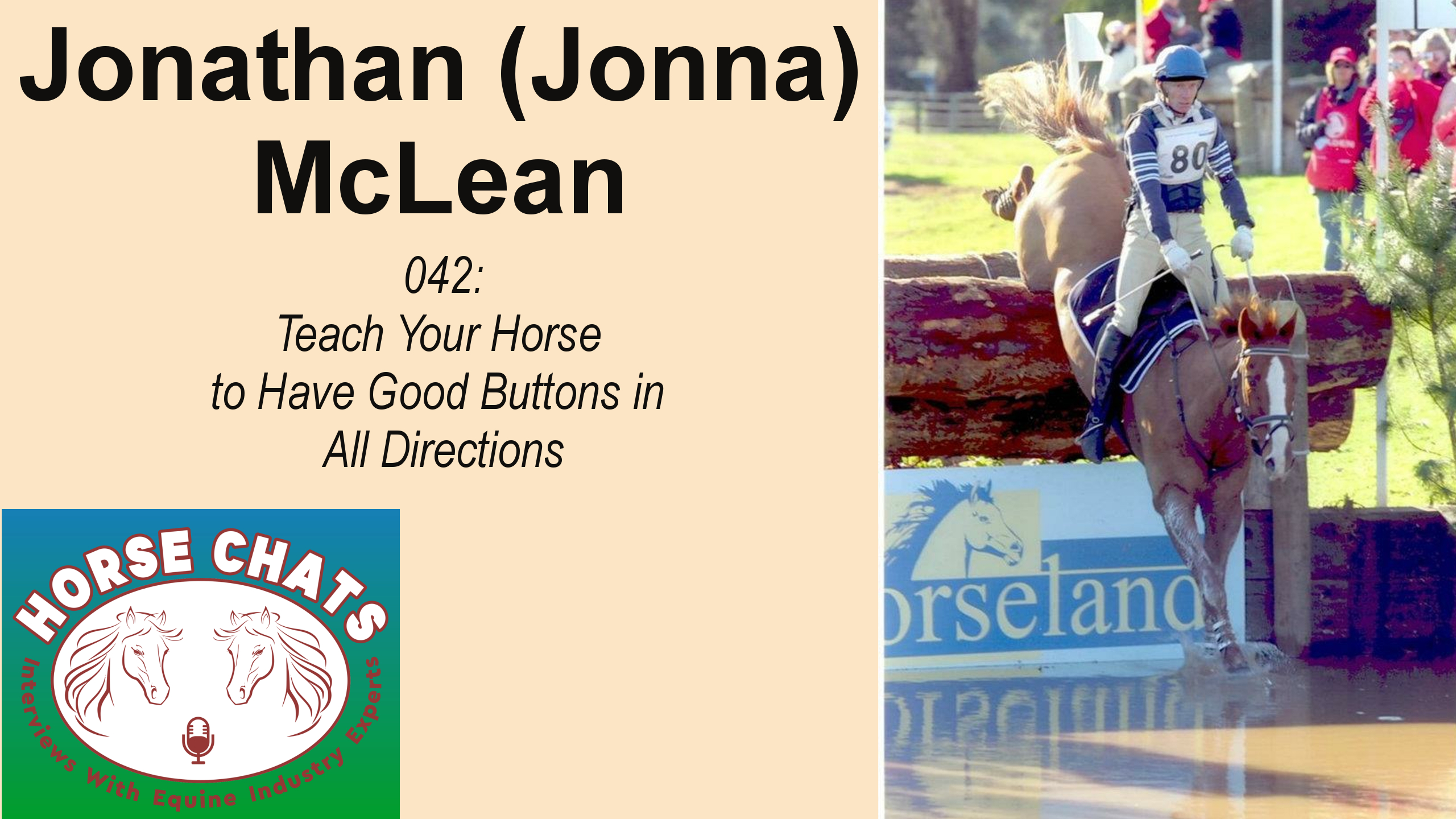 0042: Jonathan ( Jonna) McLean - There Are Many Ways To Win With Horses