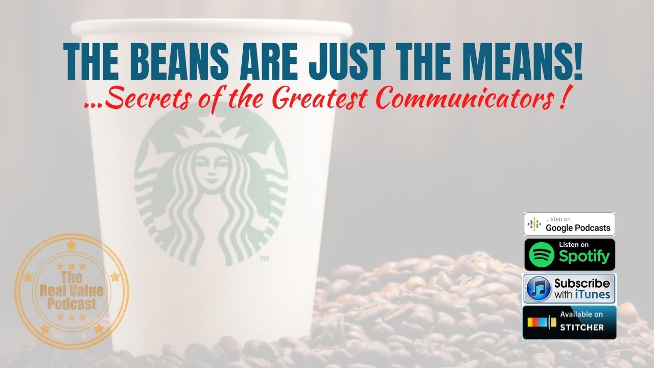 The Beans Are Just The Means - Part 1