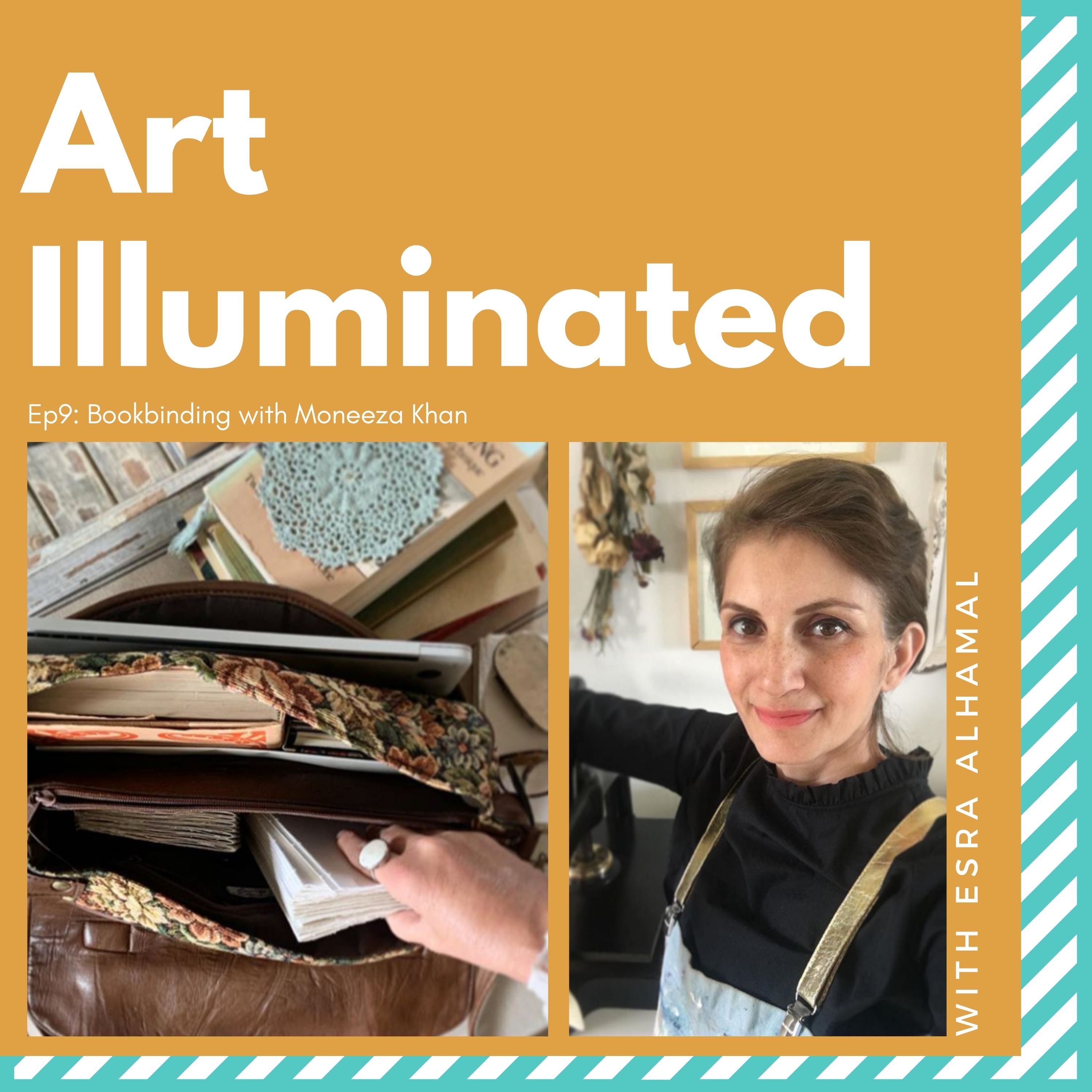 Bookbinding with Moneeza Khan