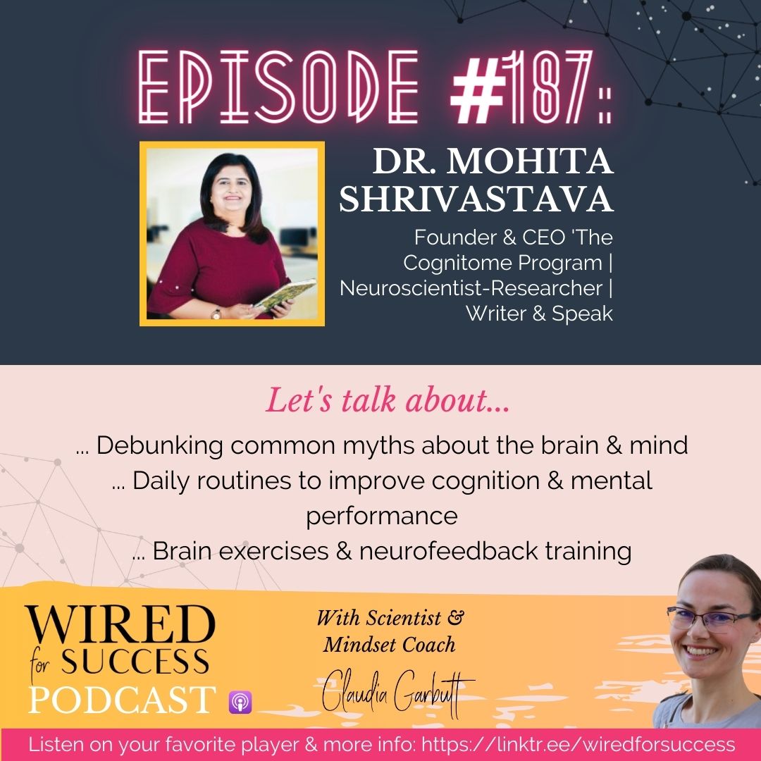 Holistic Ways to Improve Brain & Mind Health with Dr. Mohita Shrivastava | Episode 187