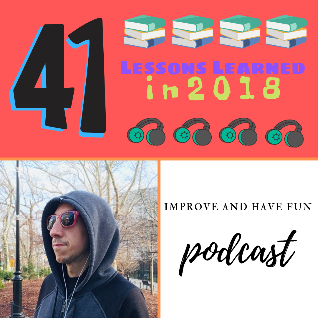 41 Lessons Learned in 2018
