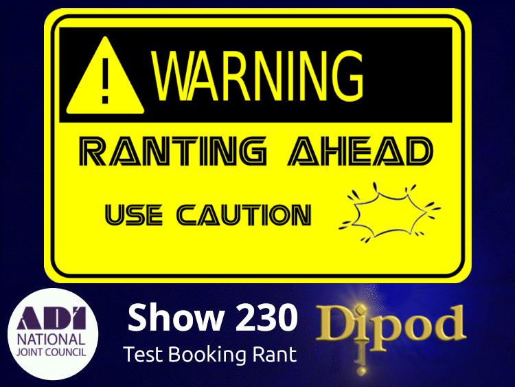 Show 230 - Test Booking Rant