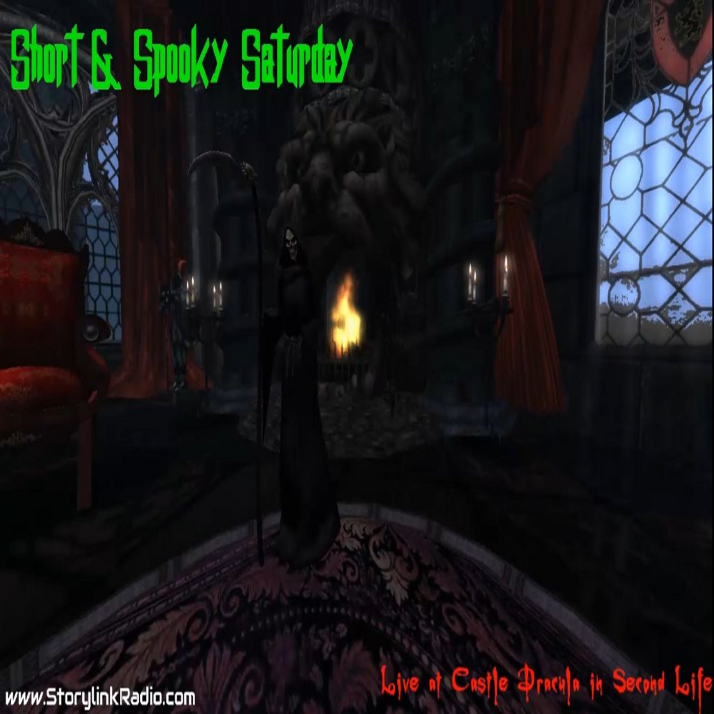 𝕊ℍ𝕆ℝ𝕋 & 𝕊ℙ𝕆𝕆𝕂𝕐 𝕊𝔸𝕋𝕌ℝ𝔻𝔸𝕐 live from Castle Dracula Experience in Second Life