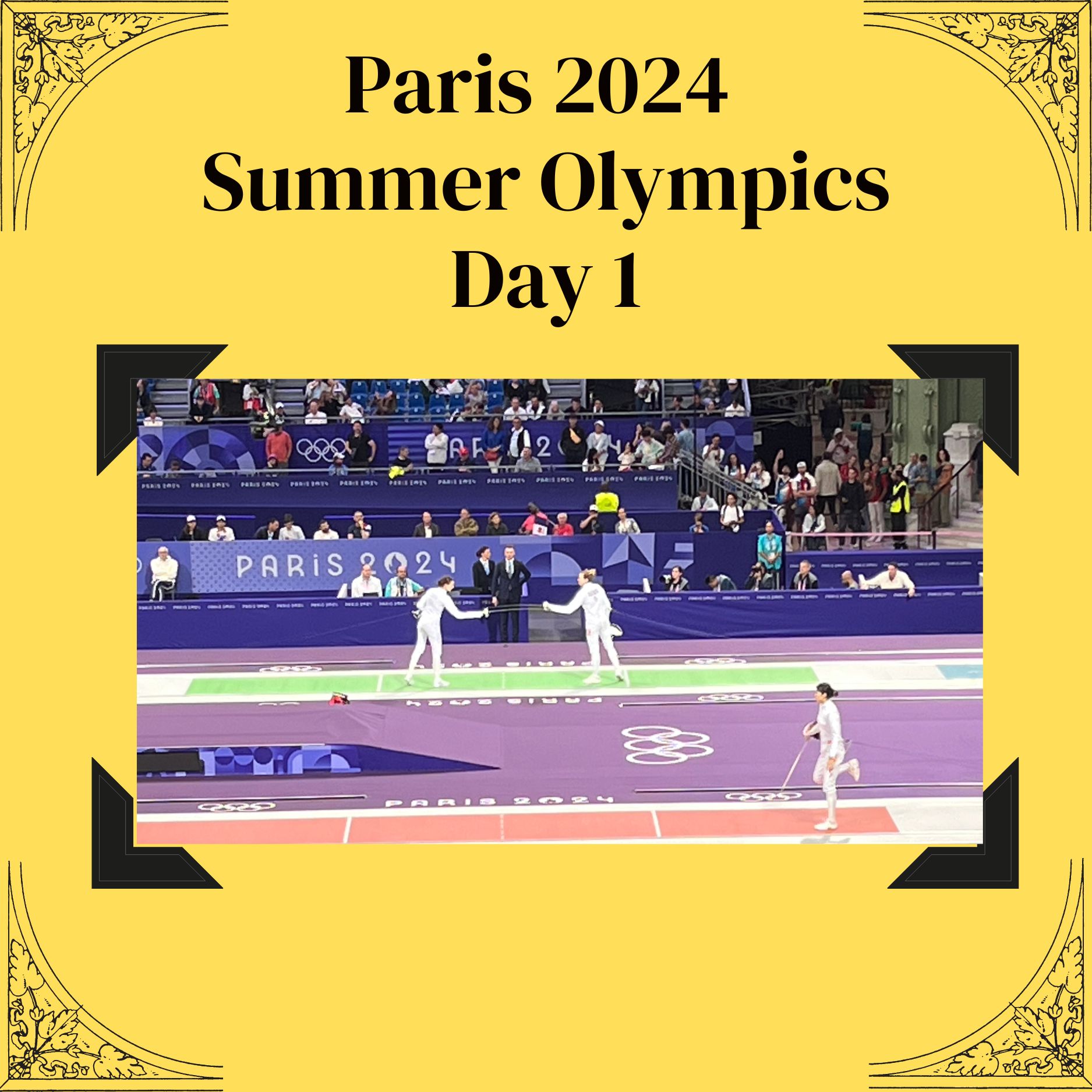 Paris 2024 Olympics: Day 1