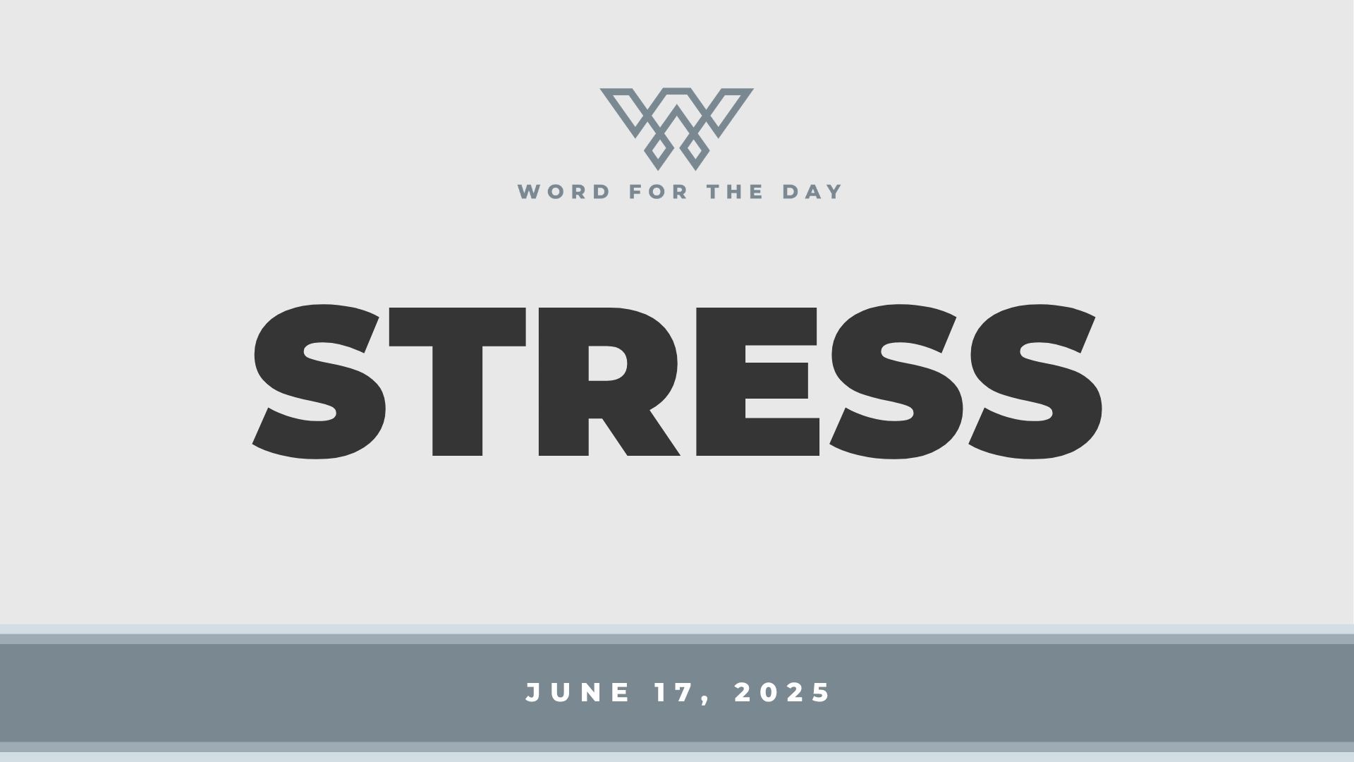 Stress