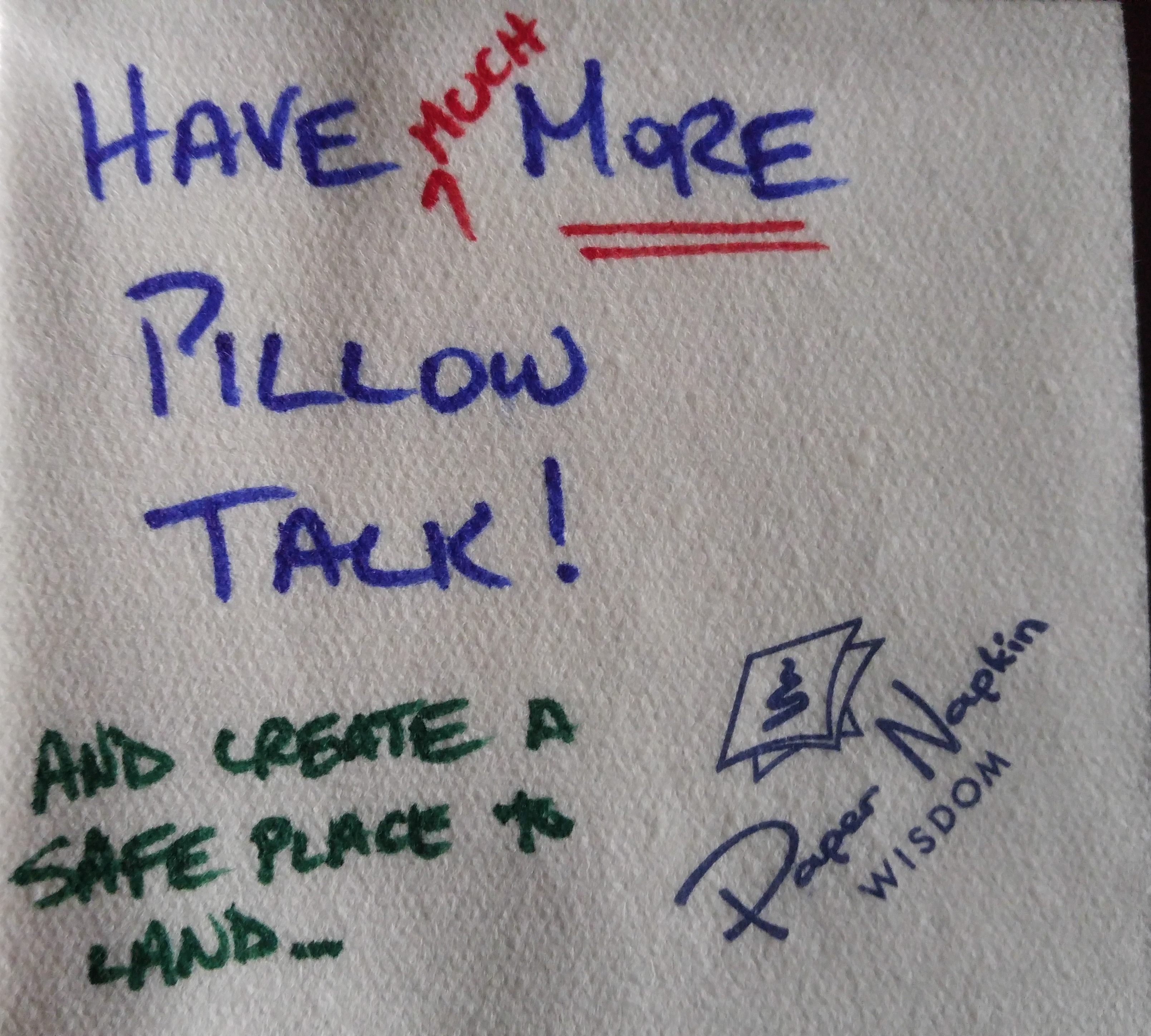 TA 26: Have More Pillow Talk
