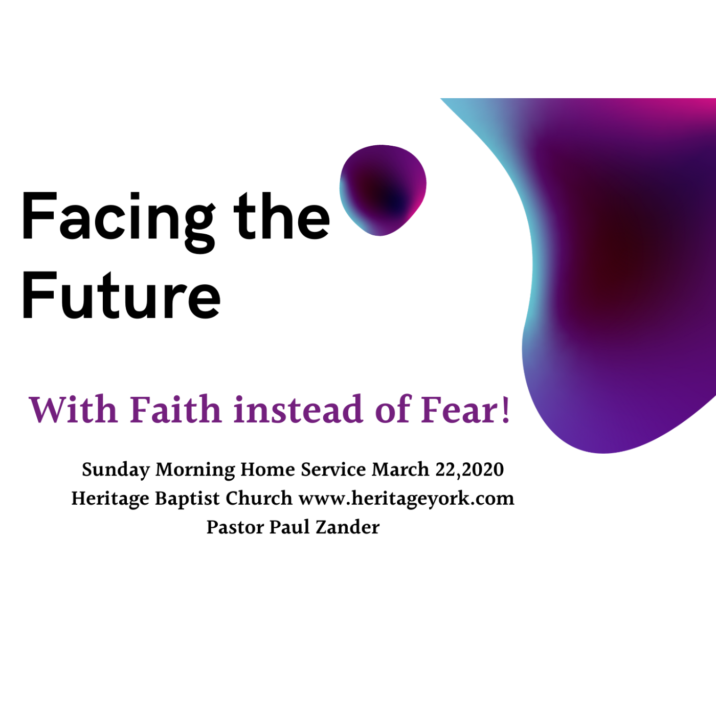 Facing the Future With FAITH Instead of Fear episode artwork