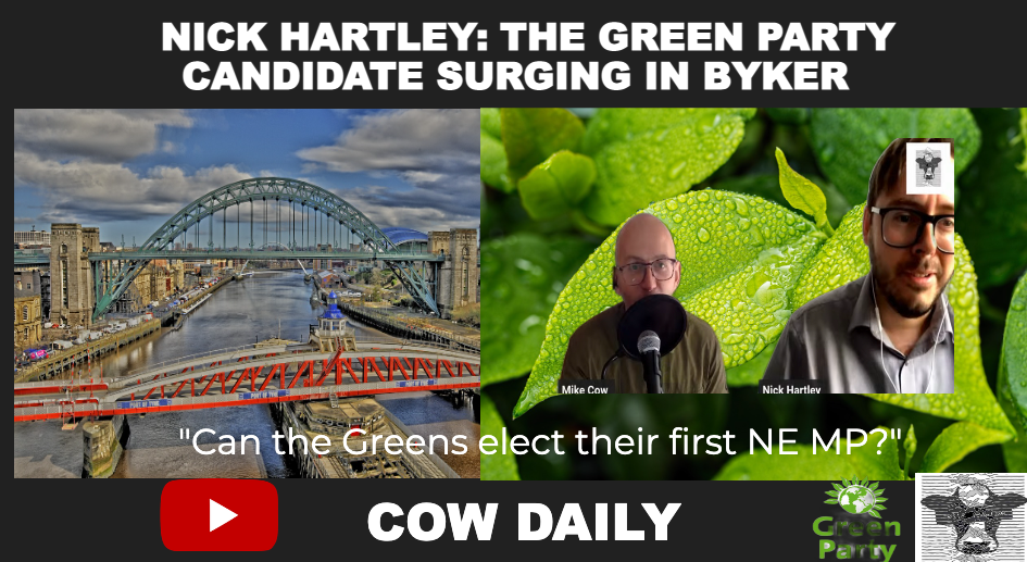 Nick Hartley: The Green Party Candidate Surging in Byker Ward | Cow Daily