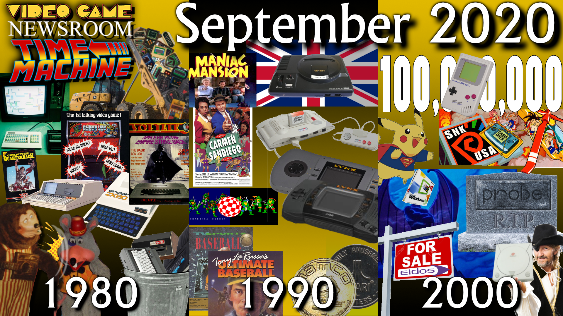 Video Game Newsroom Time Machine