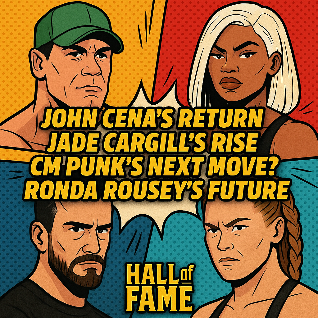 John Cena's Title Win, Jade Cargill's Rise, CM Punk's Next Move & Ronda Rousey's Future