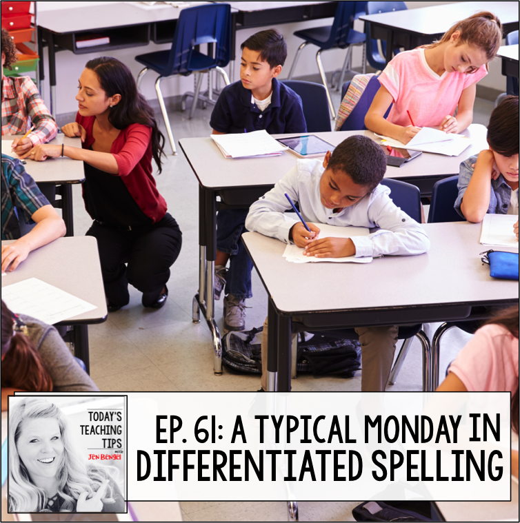 A Typical Monday in Differentiated Spelling