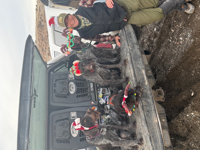 Valley Quail and Rusty with Katie Willis and Kirk Adams